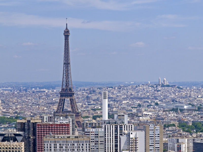 Paris, Eiffel Tower, Sacré Cœur Basilica